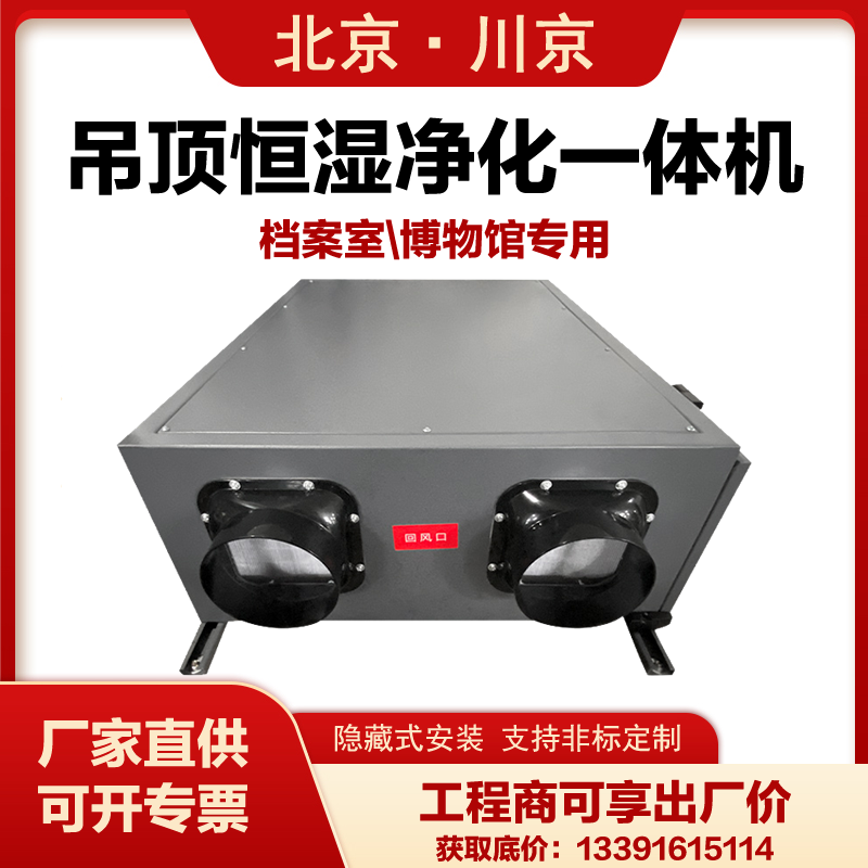 吊頂恒濕機恒濕凈化一體機